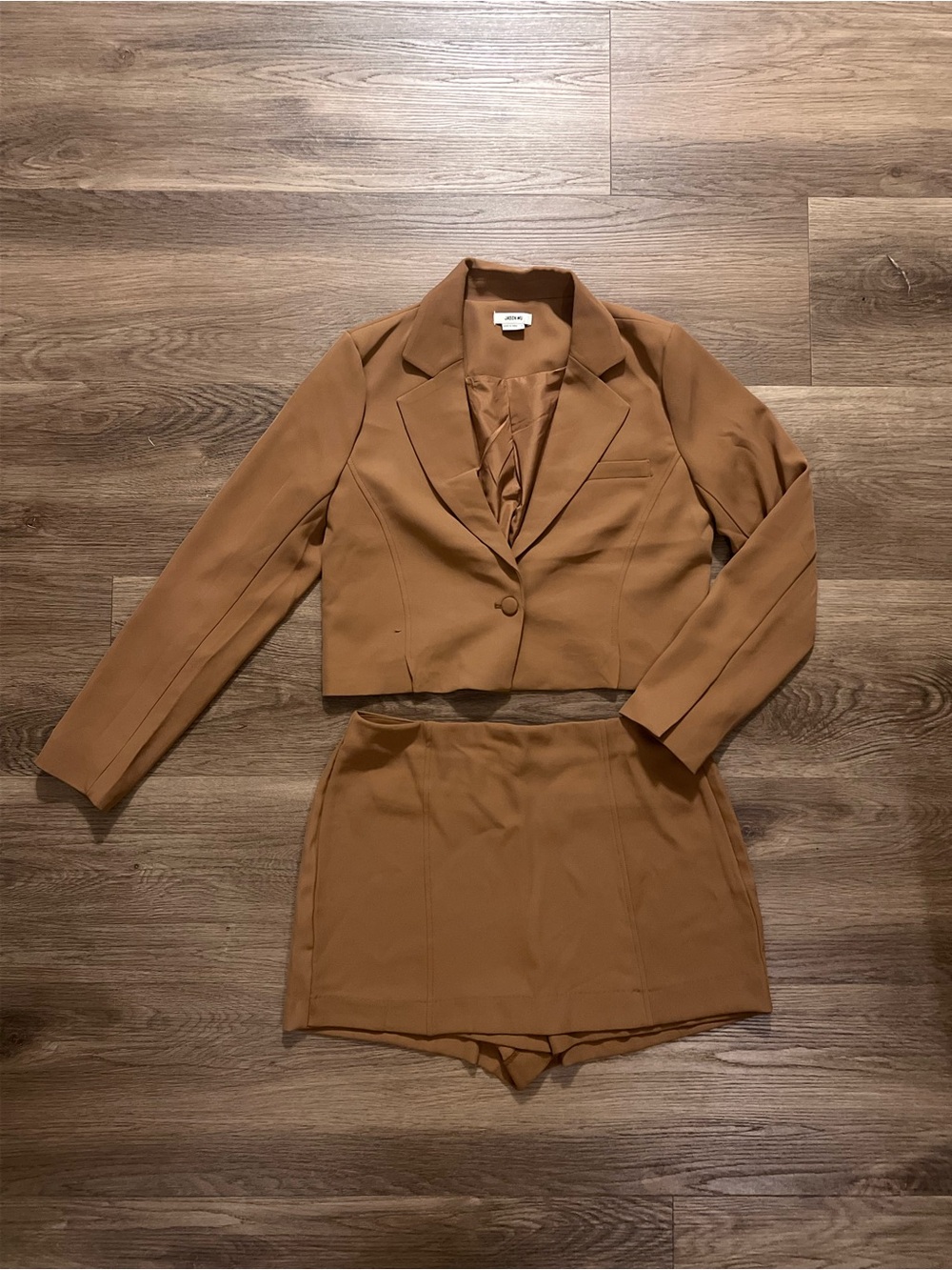 Jason Wu Cropped Tailored Blazer & Skort Set